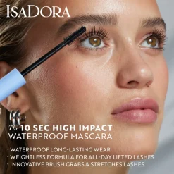 10 Sec High Impact Waterproof Mascara 01 Black 9ml