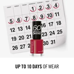 60 Seconds Super Shine 313 Feisty Red 8ml