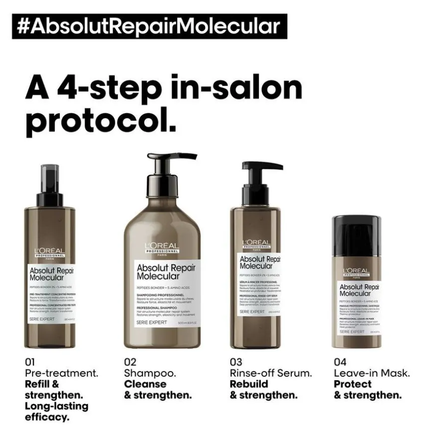 Absolut Repair Molecular Shampoo 500ml