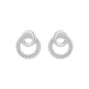 Addison Irregular Earring Plain Silver