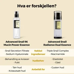 Advanced Snail Radiance Dual Essence 80ml