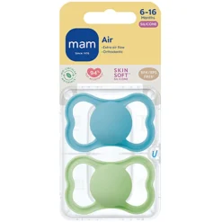 Air Silicone 6-16m Blue 2pcs