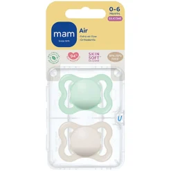 Air Silicone 0-6m Neutral 2pcs