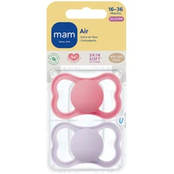 Air Silicone 16-36m Pink 2pcs