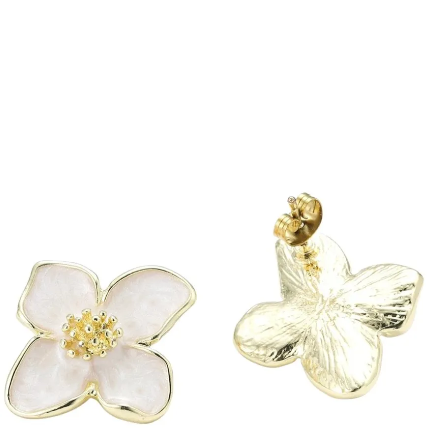 Alora Flower Stud Earrings