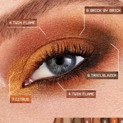 Always On Moodboard Eyeshadow Palette Fiery Vibes 6,8g