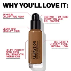 Always On Skin Balancing Foundation L20N 30ml
