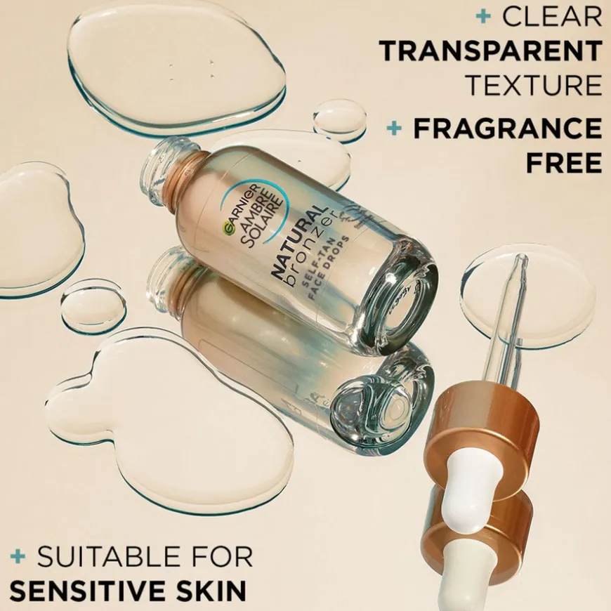 Ambre Solaire Natural Bronzer Self Tan Drops 30ml