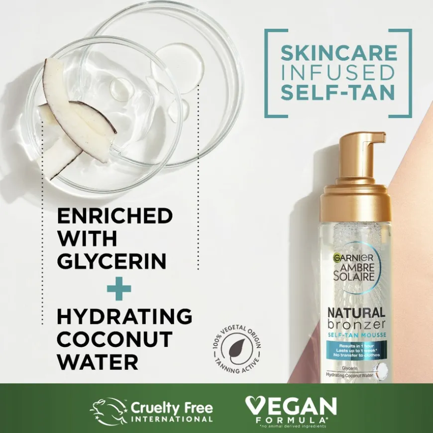 Ambre Solaire Natural Bronzer Self Tan Mousse 200ml