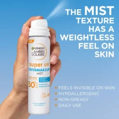 Ambre Solaire Sensitive Advanced Hydrating Face Protection Mist SPF50+ 75ml