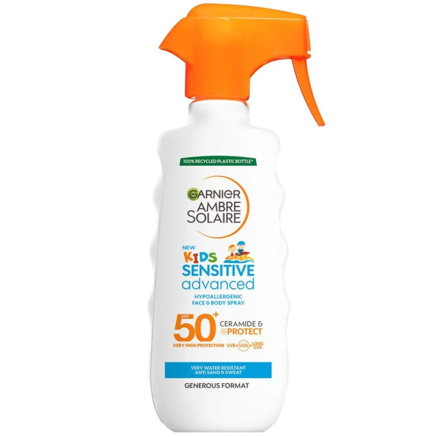 Ambre Solaire Sensitive Advanced Kids Hypoallergenic Happy Trigger Spray SPF50+ 270ml