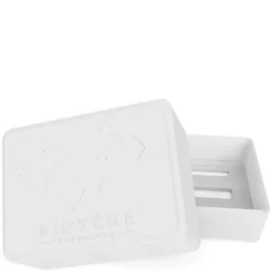 Bamboo In-Shower Case For Storage & Travel Cloud White