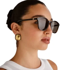 Bandwagon Black Tortoise With Khaki Mono Lens