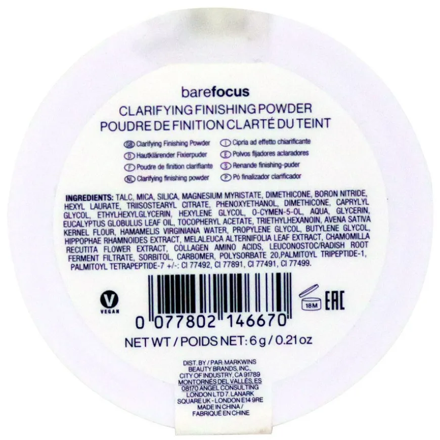 Bare Focus Clarifying Finishing Powder Medium Tan 6g