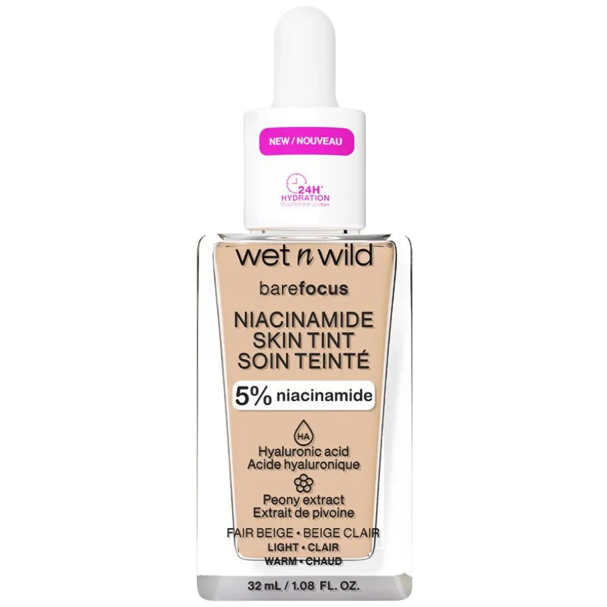 Bare Focus Niacinamide Skin Tint Fair Beige 32ml