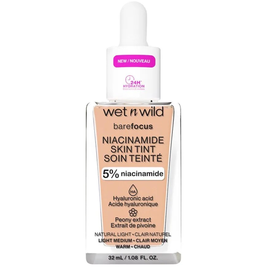 Bare Focus Niacinamide Skin Tint Light 32ml