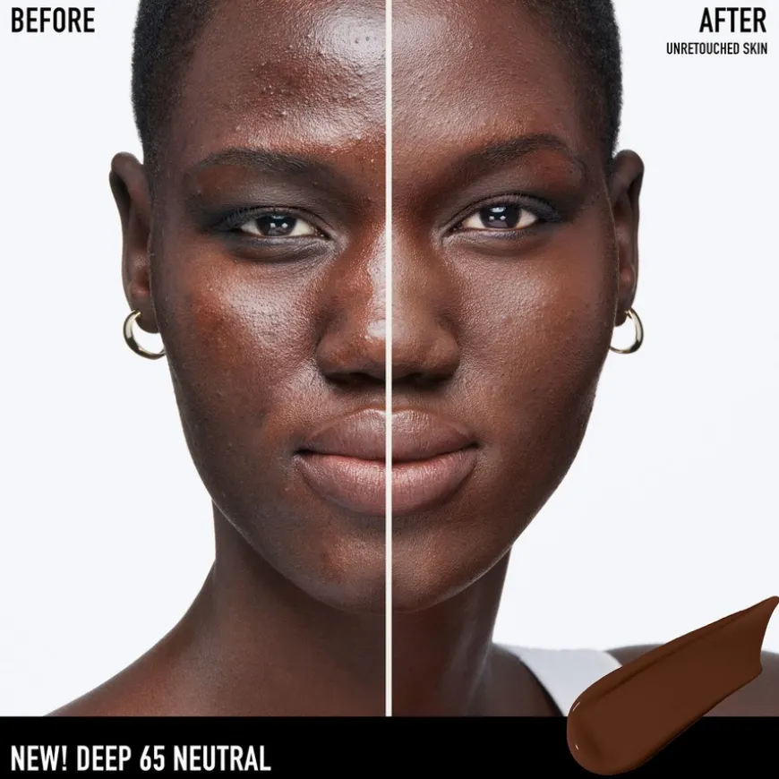 BAREPRO 24H Matte Comfort Liquid Foundation Deep 65 Neutral 30ml