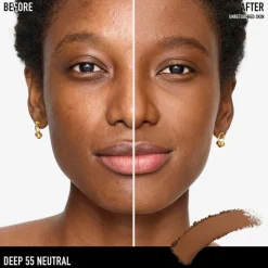 BarePRO 24H Skin-Perfecting Pressed Powder Deep 55 Neutral