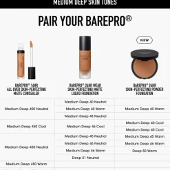 BarePRO 24H Skin-Perfecting Pressed Powder Light 25 Warm