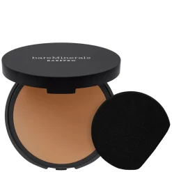 BarePRO 24H Skin-Perfecting Pressed Powder Medium Deep 45 Warm