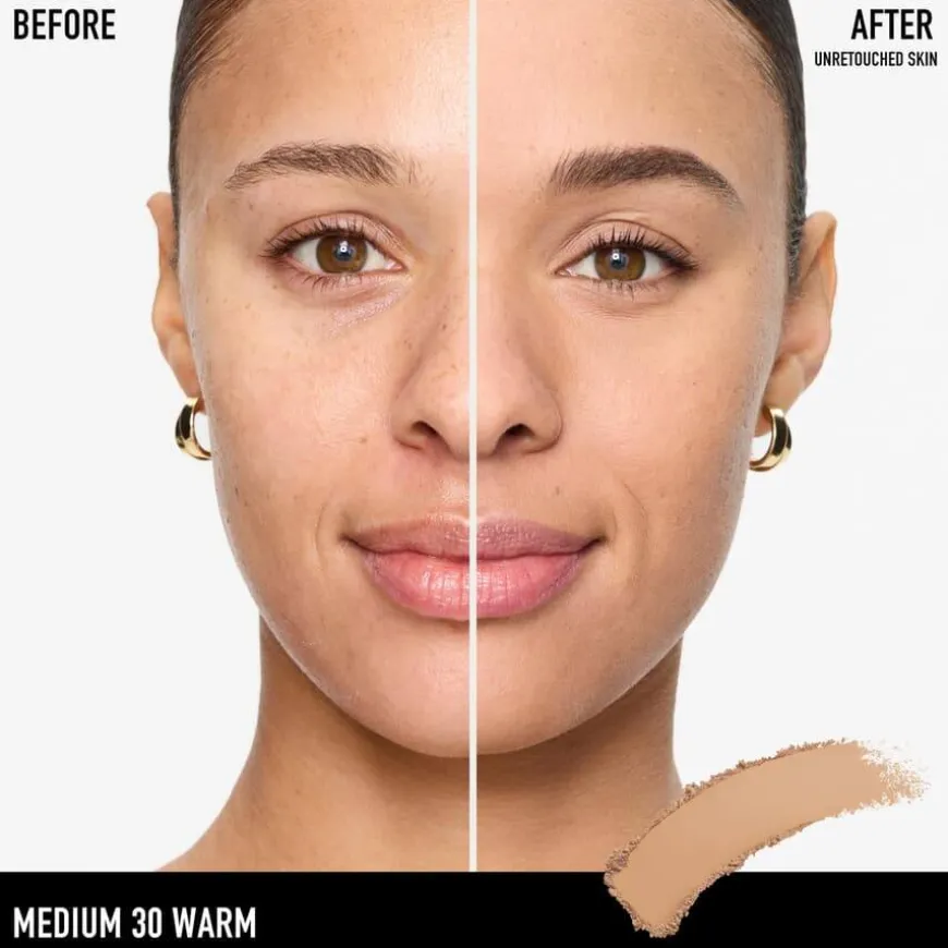 BarePRO 24H Skin-Perfecting Pressed Powder Medium 32 Cool