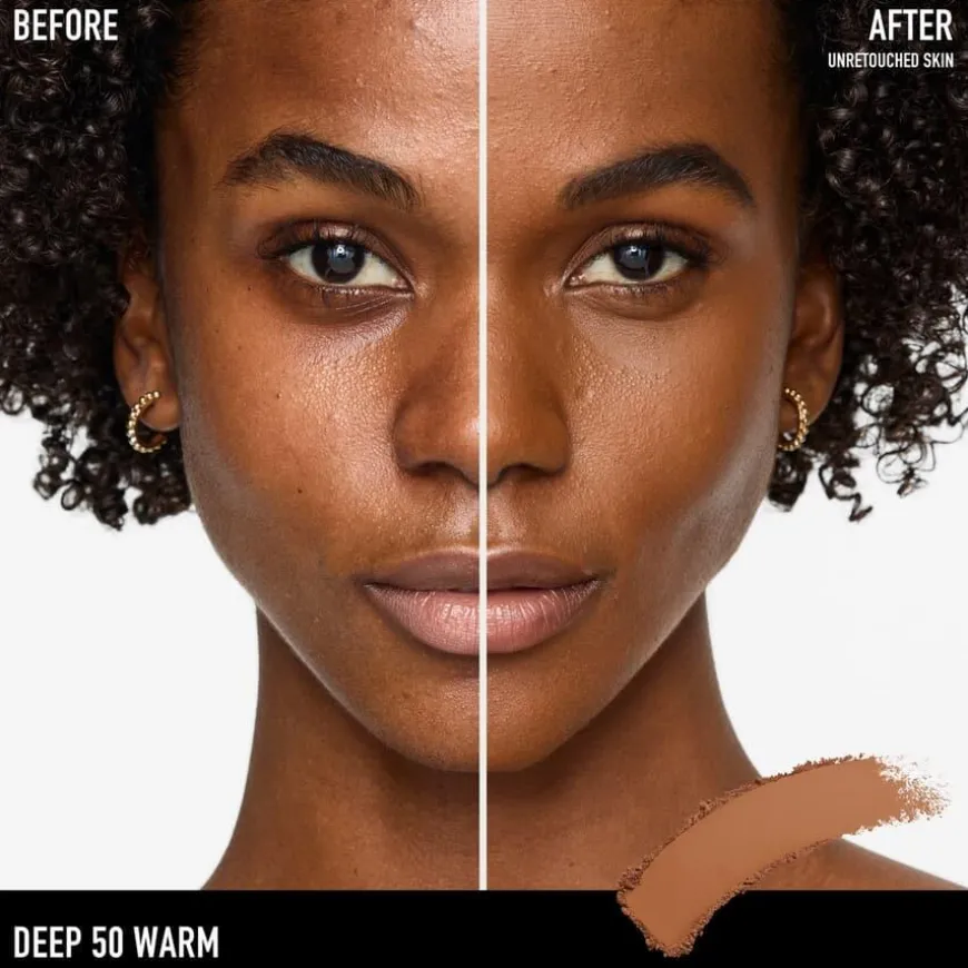 BarePRO 24H Skin-Perfecting Pressed Powder Deep 50 Warm 8.00 GR