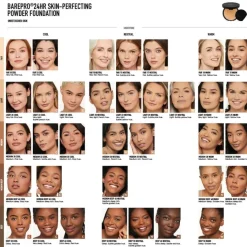 BarePRO 24H Skin-Perfecting Pressed Powder Deep 60 Neutral