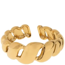 Bea Croissant Ring Stainless Steel