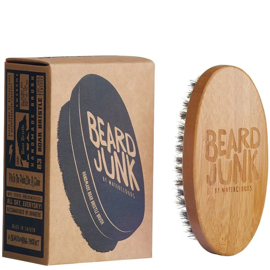Beard Junk Beard Boar Bristle Brush 1pcs