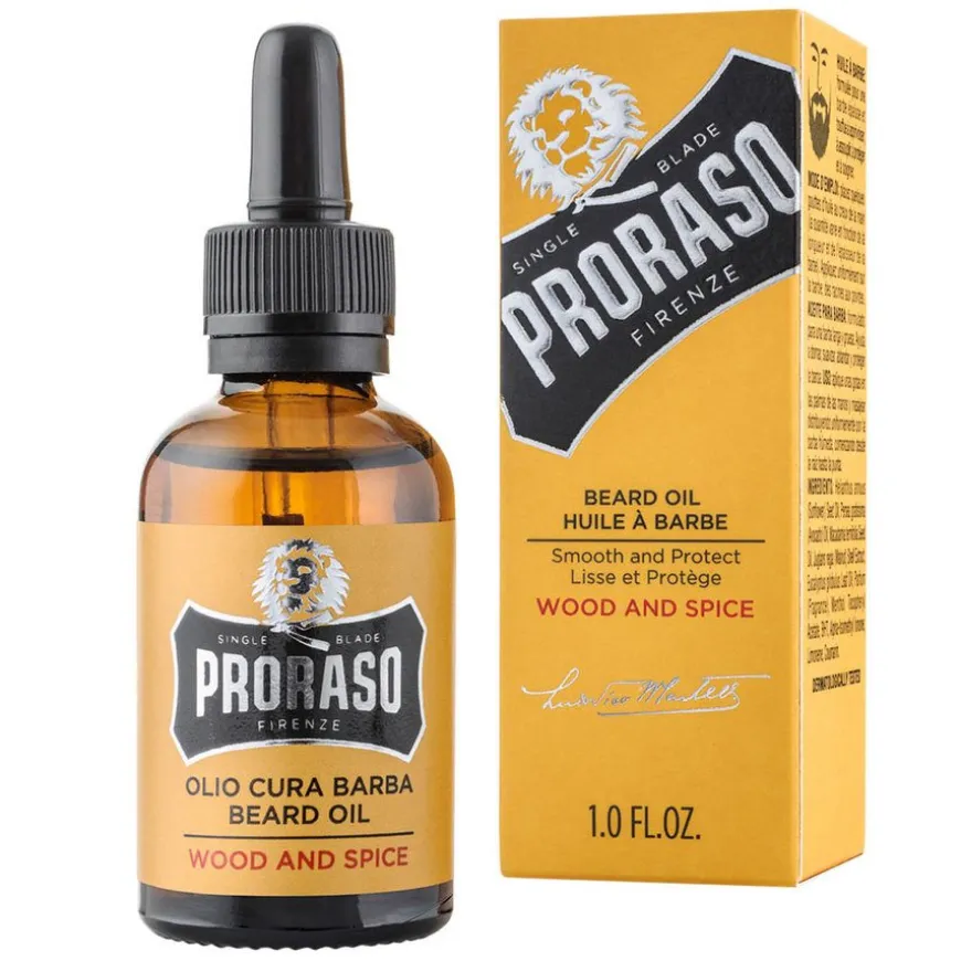 Beard Oil Wood And Spice 30ml