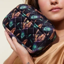 Beauty Bag Black Hummingbird Medium