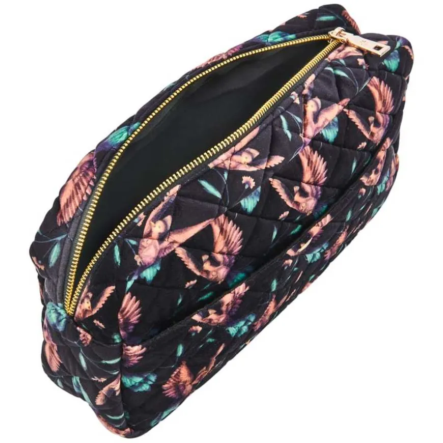 Beauty Bag Black Hummingbird Large