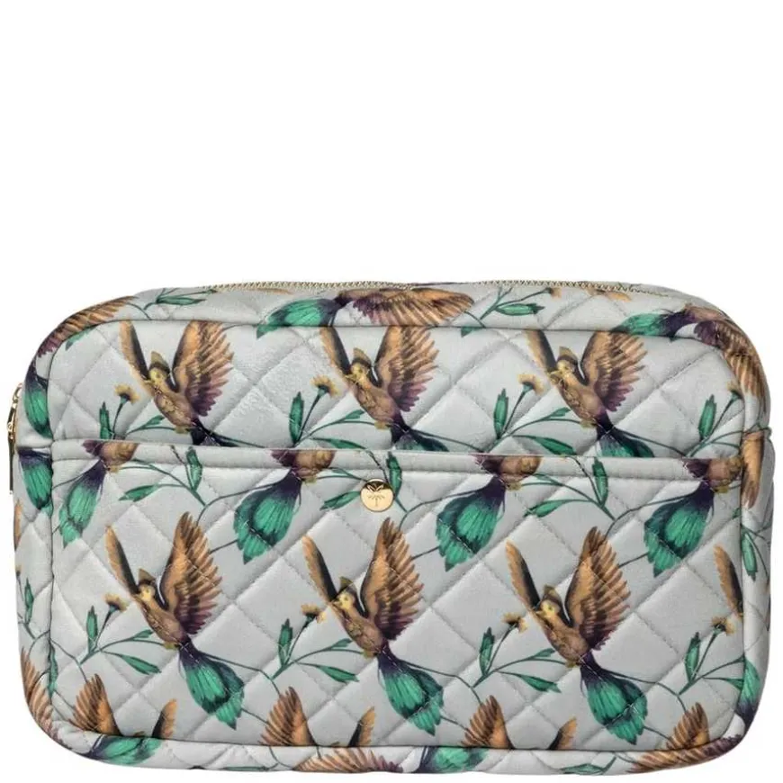 Beauty Bag Natural Hummingbird Large