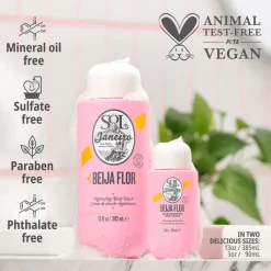 Beija Flor Skin-Renewing Body Wash 385ml