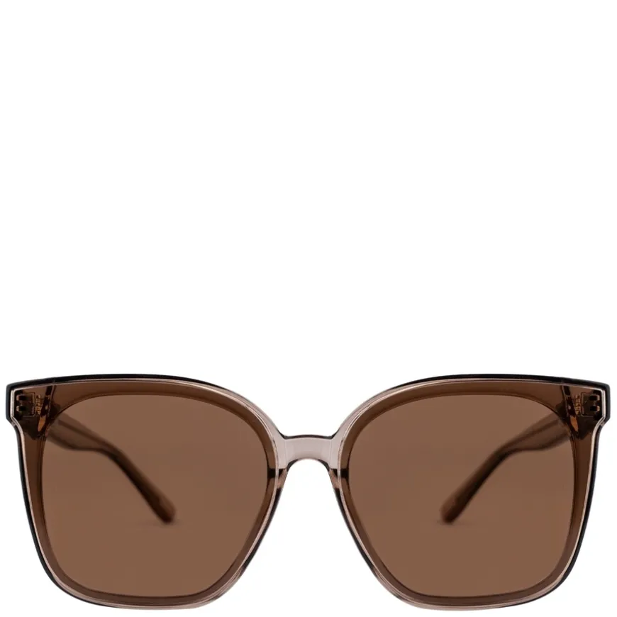 Betty Transparent Olive/Brown