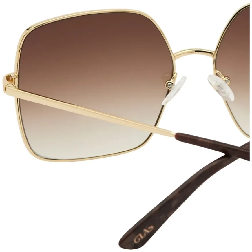 Billie Gold Sunglasses Strength 2.5 +