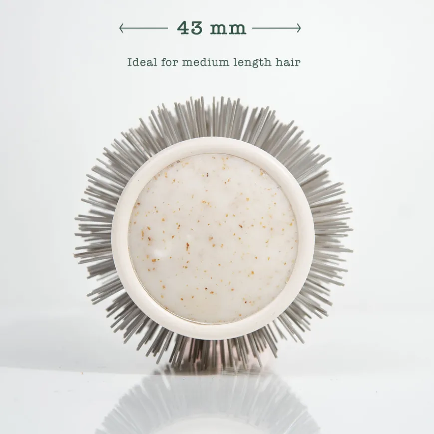 Biodegradable Ceramic Round Brush Medium