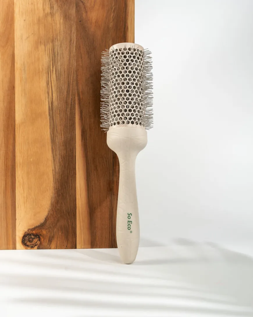Biodegradable Ceramic Round Brush Medium