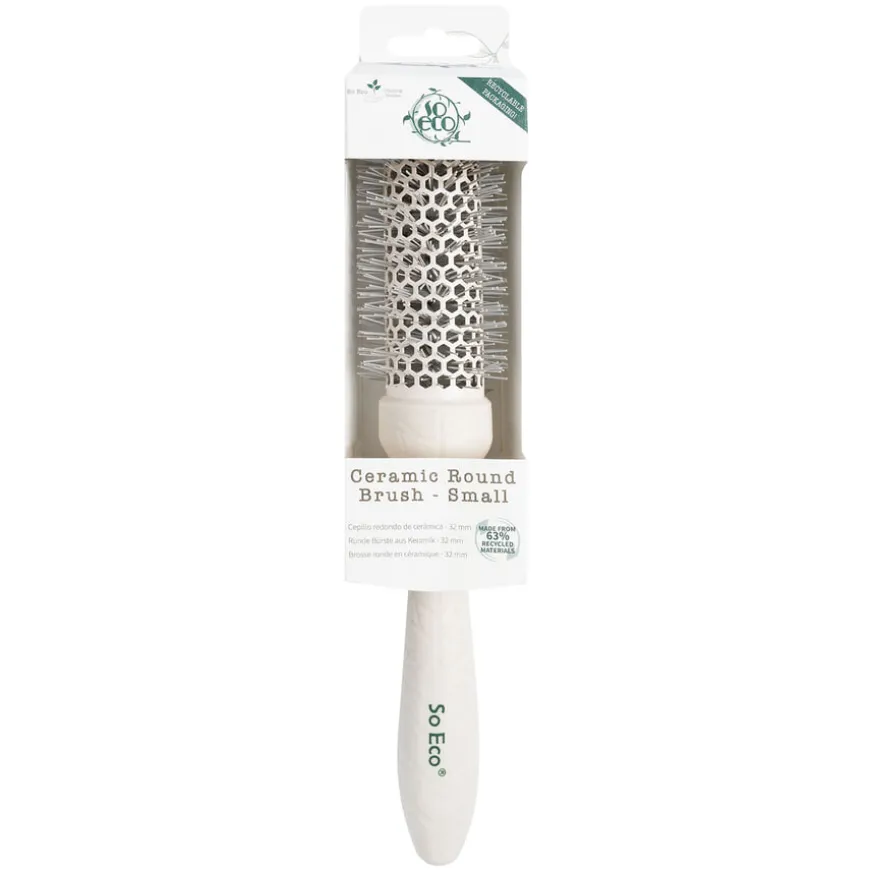 Biodegradable Ceramic Round Brush Small