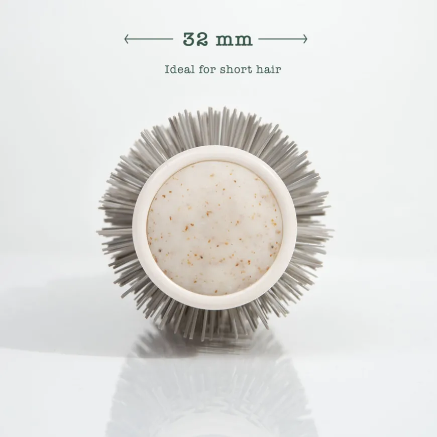 Biodegradable Ceramic Round Brush Small