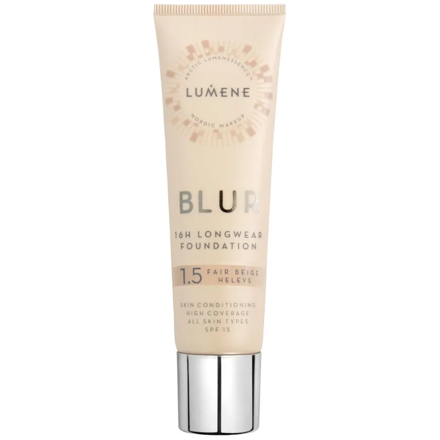 Blur 16H Longwear Foundation SPF 15 30 ml ─ 1,5 Fair Beige