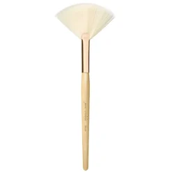Blush Brush White Fan