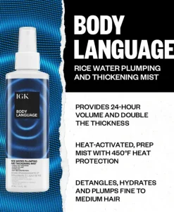 Body Language Plumping Rice Water Mist 207ml