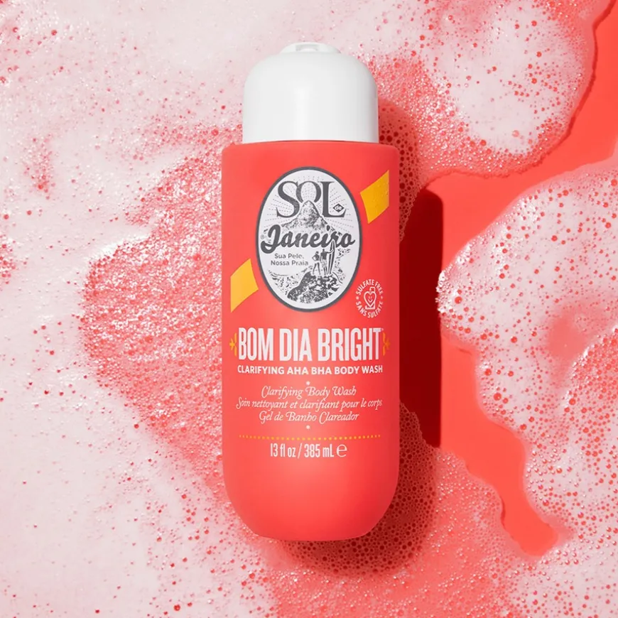 Bom Dia Bright Clarifying AHA BHA Body Wash 385ml