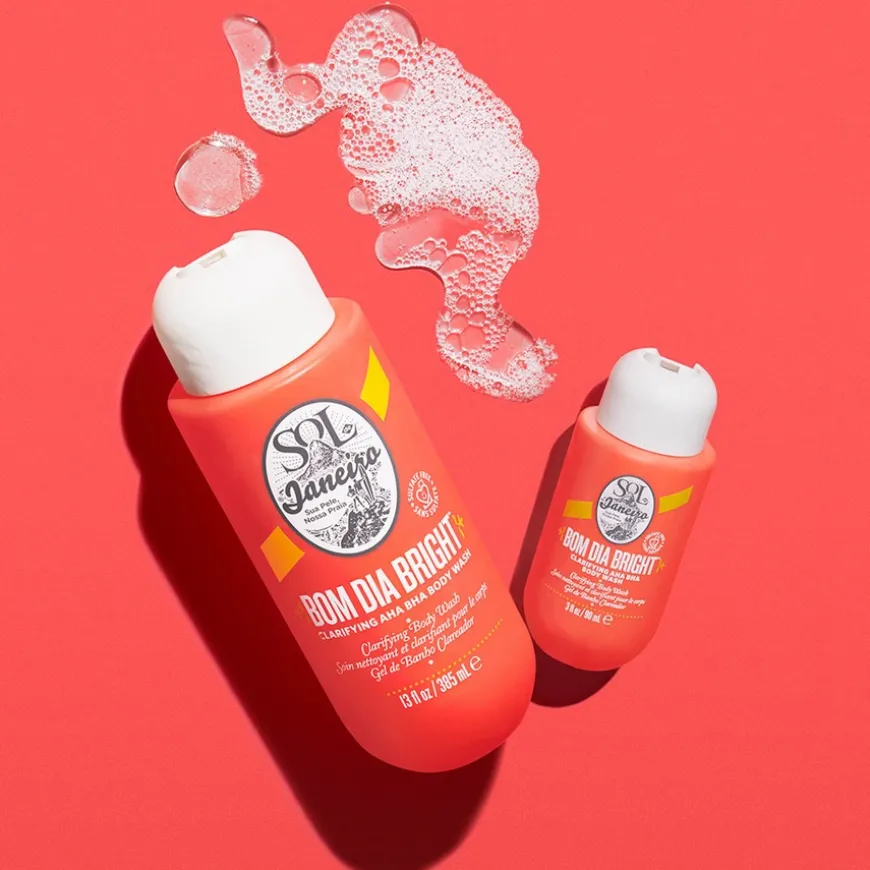 Bom Dia Bright Clarifying AHA BHA Body Wash 385ml