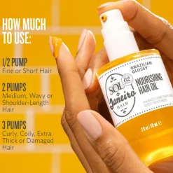 Brazilian Glossy Nourishing Hair Oil 58ml