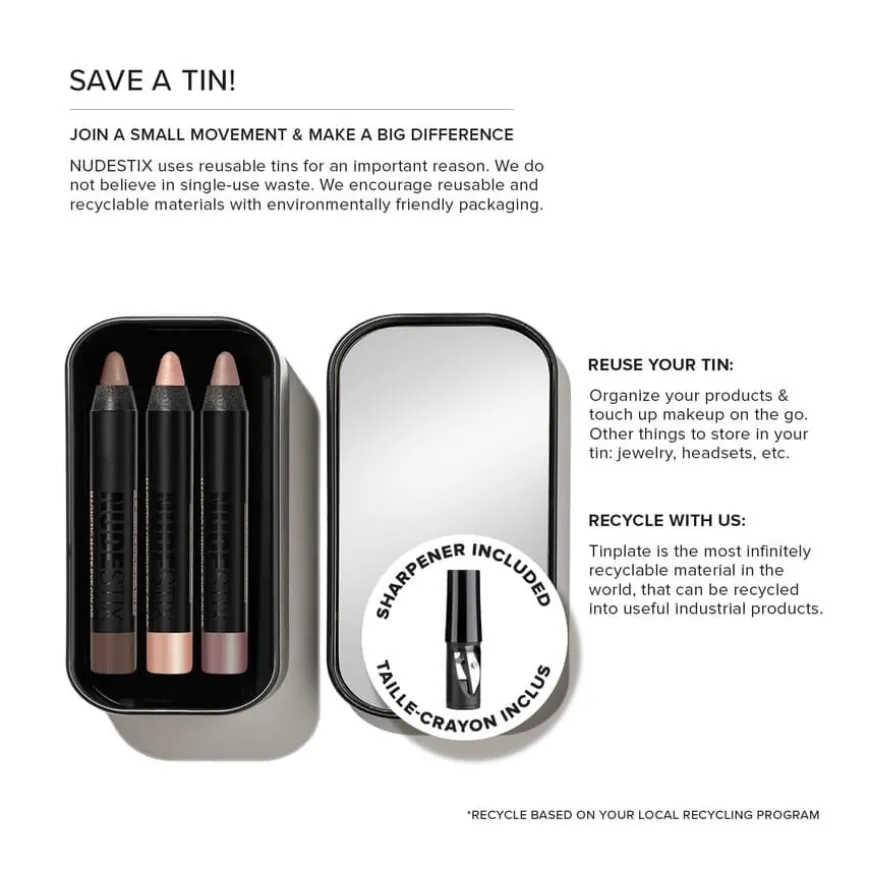 Bright Nude Eyes Mini Kit