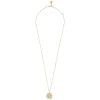 Brittany Coin Pendant Necklace Gold 45cm