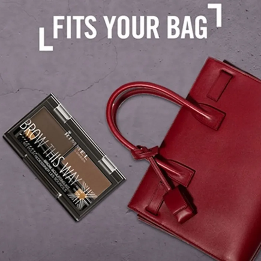 Brow This Way Eyebrow Powder Kit Dark Brown 2,4g