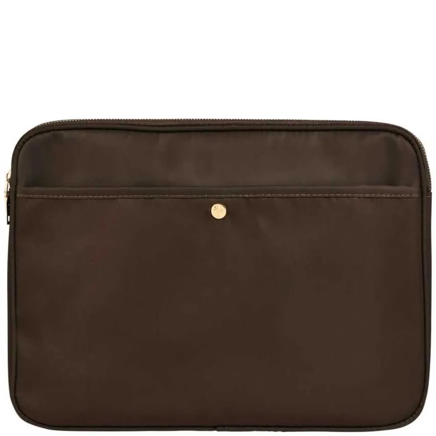 Brown Nylon Laptop Sleeve